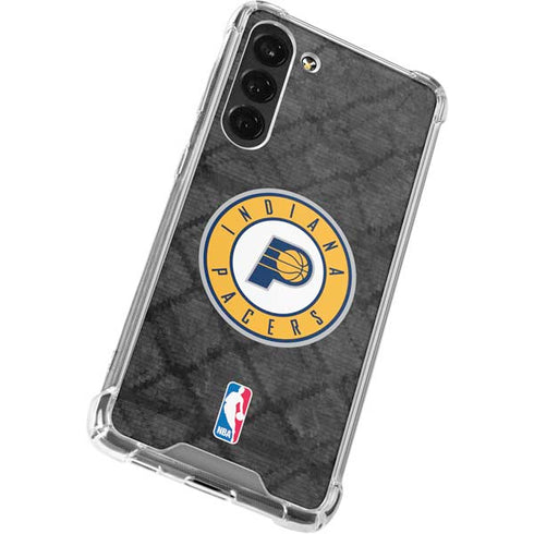 NBA Indiana Pacers Dark Rust Galaxy S24 FE Clear Case